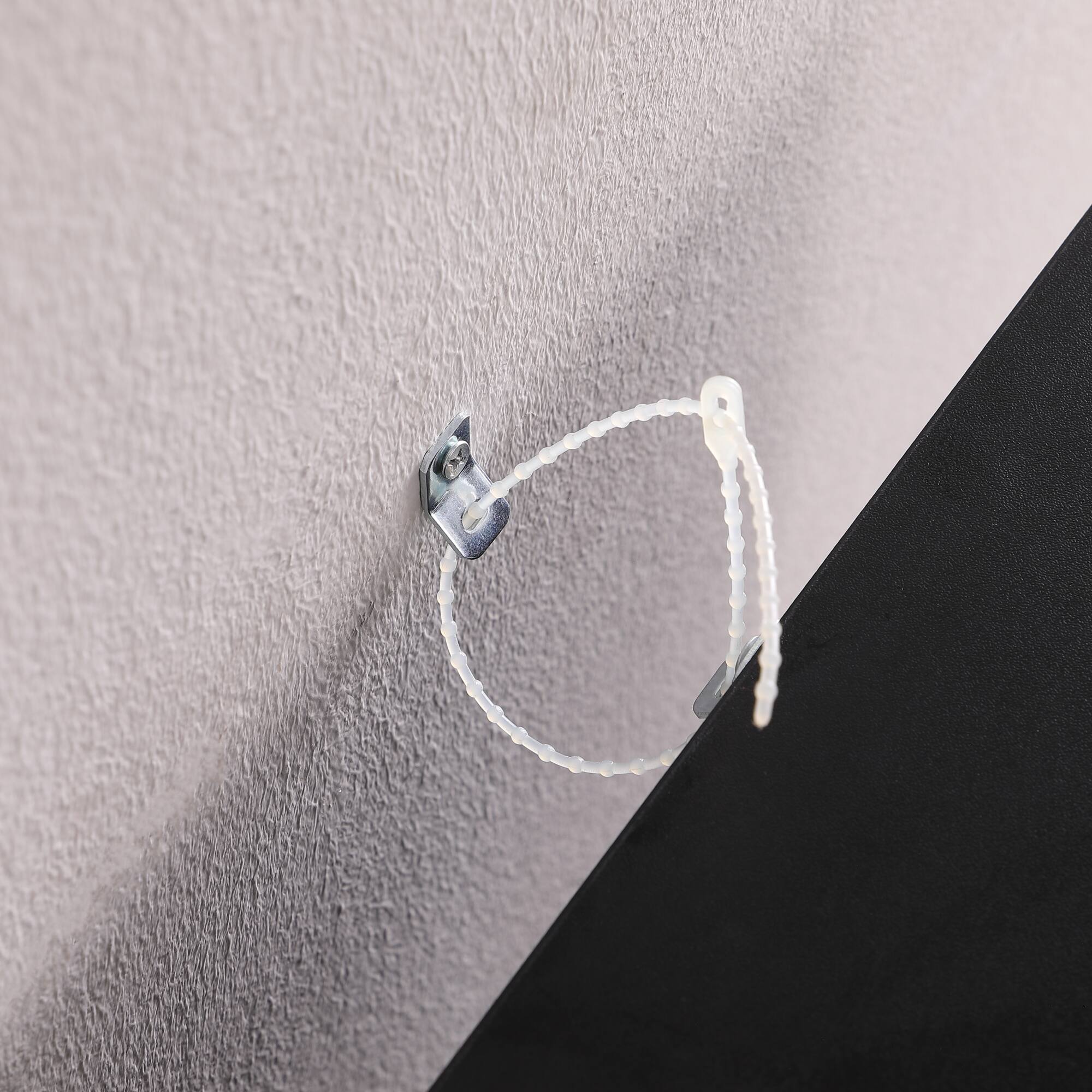 Alt View 4. GOODSILO - Ultra-Thin Adjustable Shelf Bookcase with Wavy Border Design for Home and Office Storage Solutions - Black.