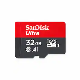 SANDISK - Ultra 32GB microSDHC UHS-I Memory Card