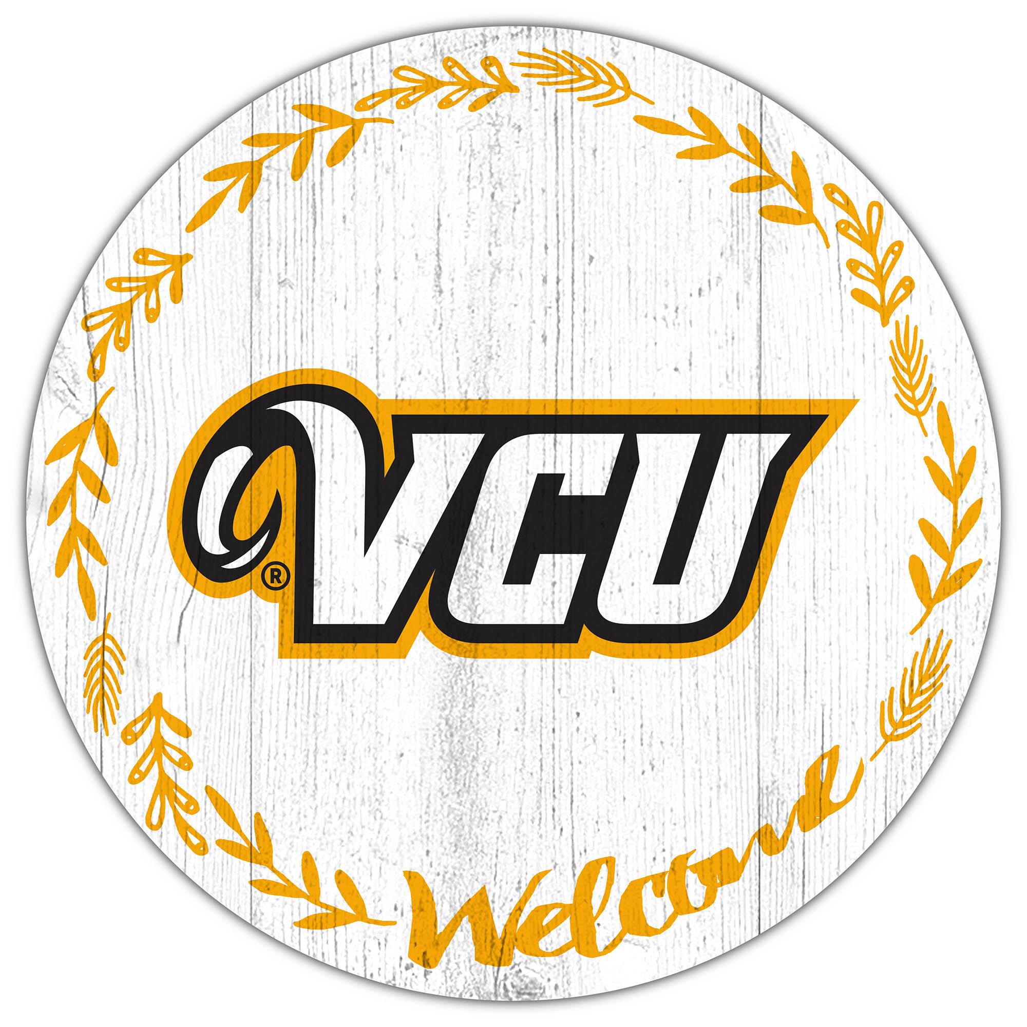 VCU Rams 12" Welcome Circle Sign