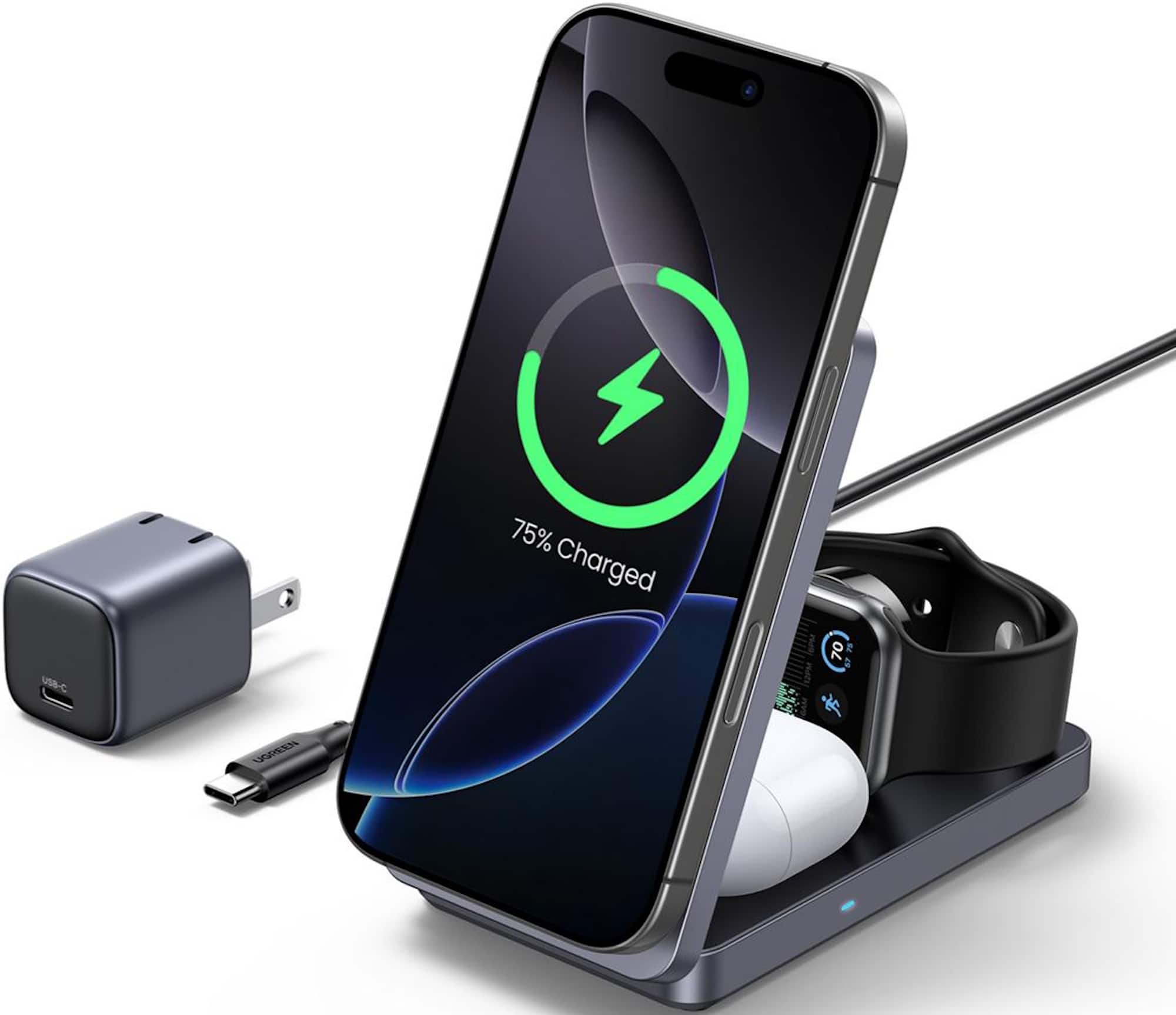 USB-C UGREEN 75% Charged