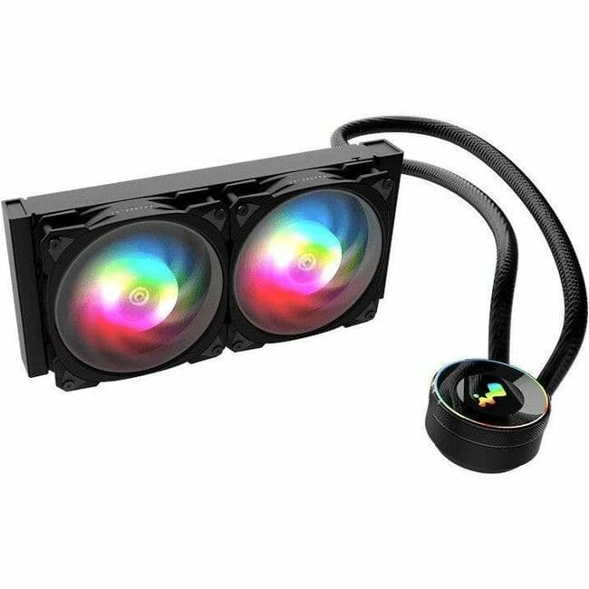 In Win - MR24 Cooling Fan/Water Block/Pump - 4.72" Maximum Fan Diameter - 2 x Fan(s) - 60.10 CFM Maximum Airflow - 2200 - Unknown