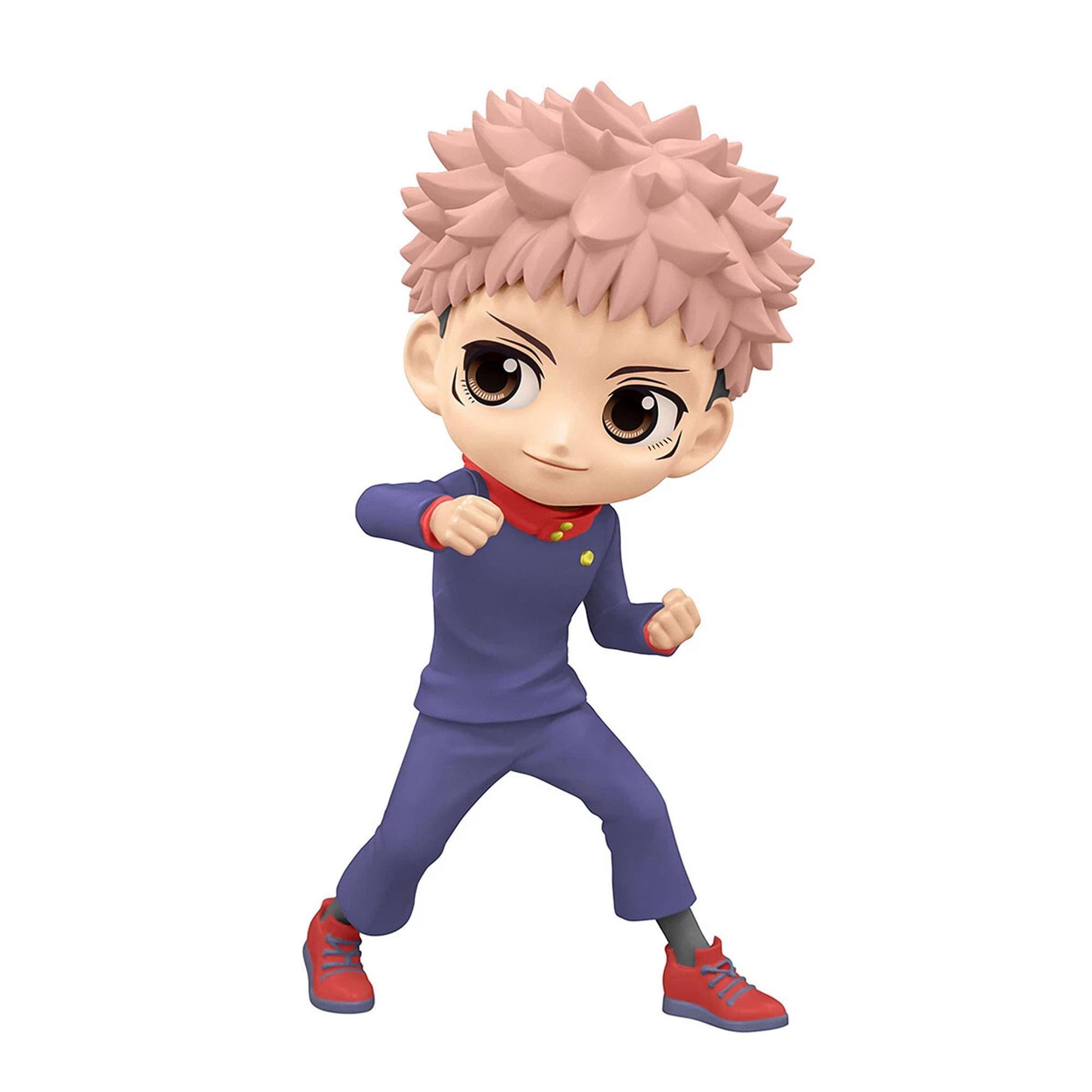 Alt View 1. Banpresto - Jujutsu Kaisen Q Posket Figure | Yuji Itadoria Ver. B - Pink.