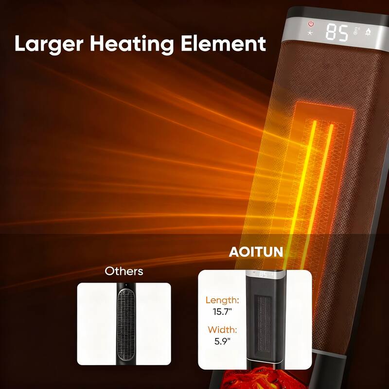 Larger Heating Element

AOITUN

Others

Length: 15.7"
Width: 5.9"