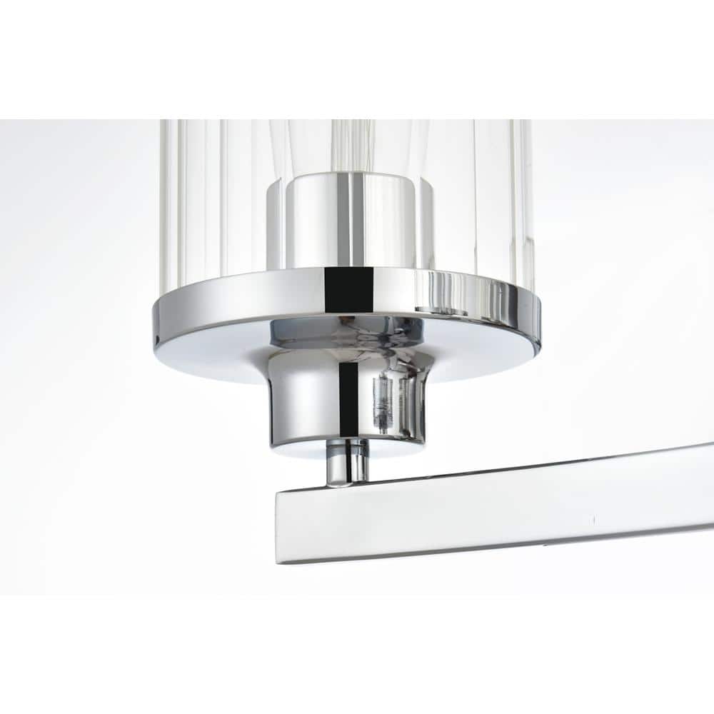 Living District - Saanvi 4 light Bath Sconce - Chrome And Clear price history on PriceWatchPro