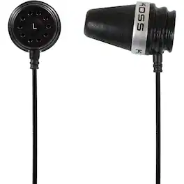 Koss - Pathfinder In-Ear Headphones - Stereo - Wired - 16 Ohm - 10 Hz to 20 kHz - Earbud - Binaural - In-ear - 4 ft Cable - Black