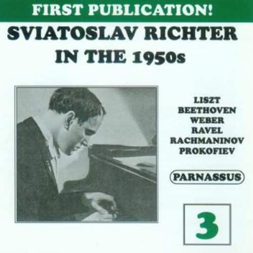 Various Artists - Sviatoslav Richter in the 1950's 3 / Various   - COMPACT DISCS [CD] price history on PriceWatchPro