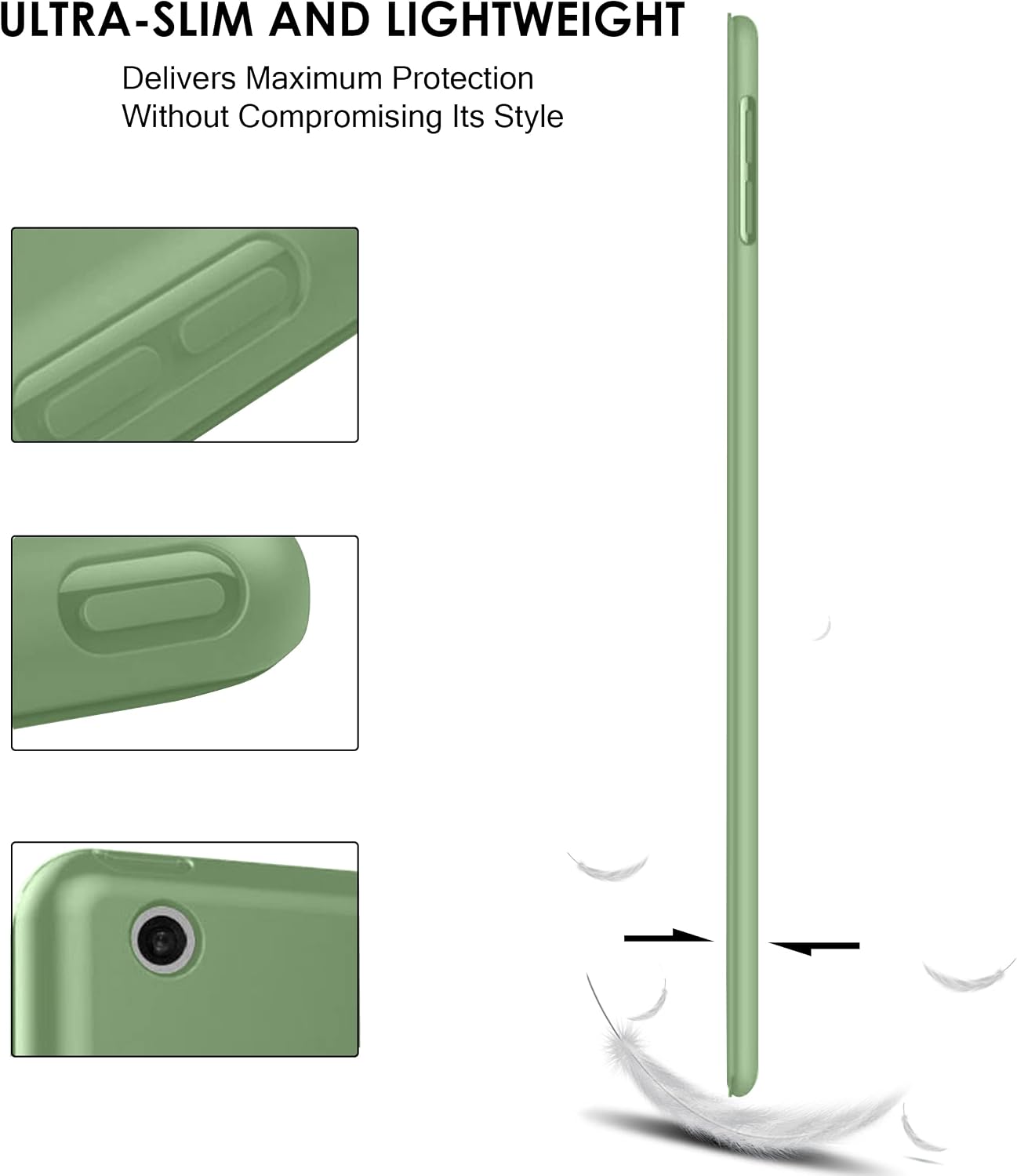 ULTRA-SLIM AND LIGHTWEIGHT  
Delivers Maximum Protection Without Compromising Its Style