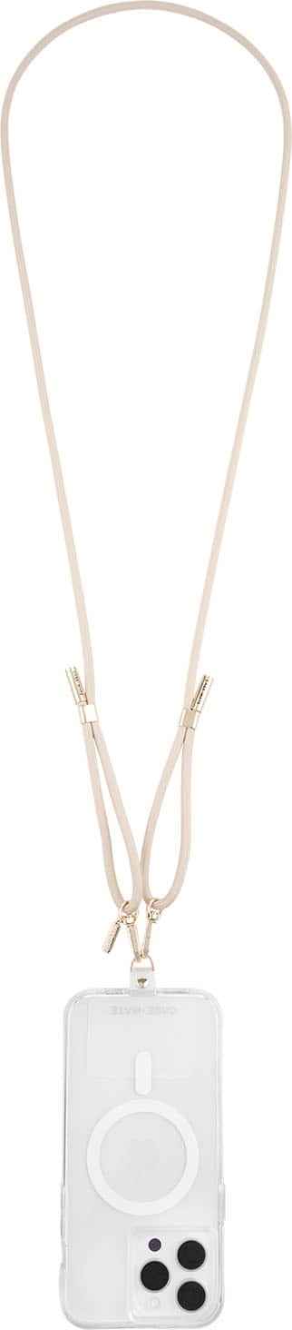 Case-Mate - Crossbody Strap for Most Cell Phones - Taupe Rope - Angle_Zoom