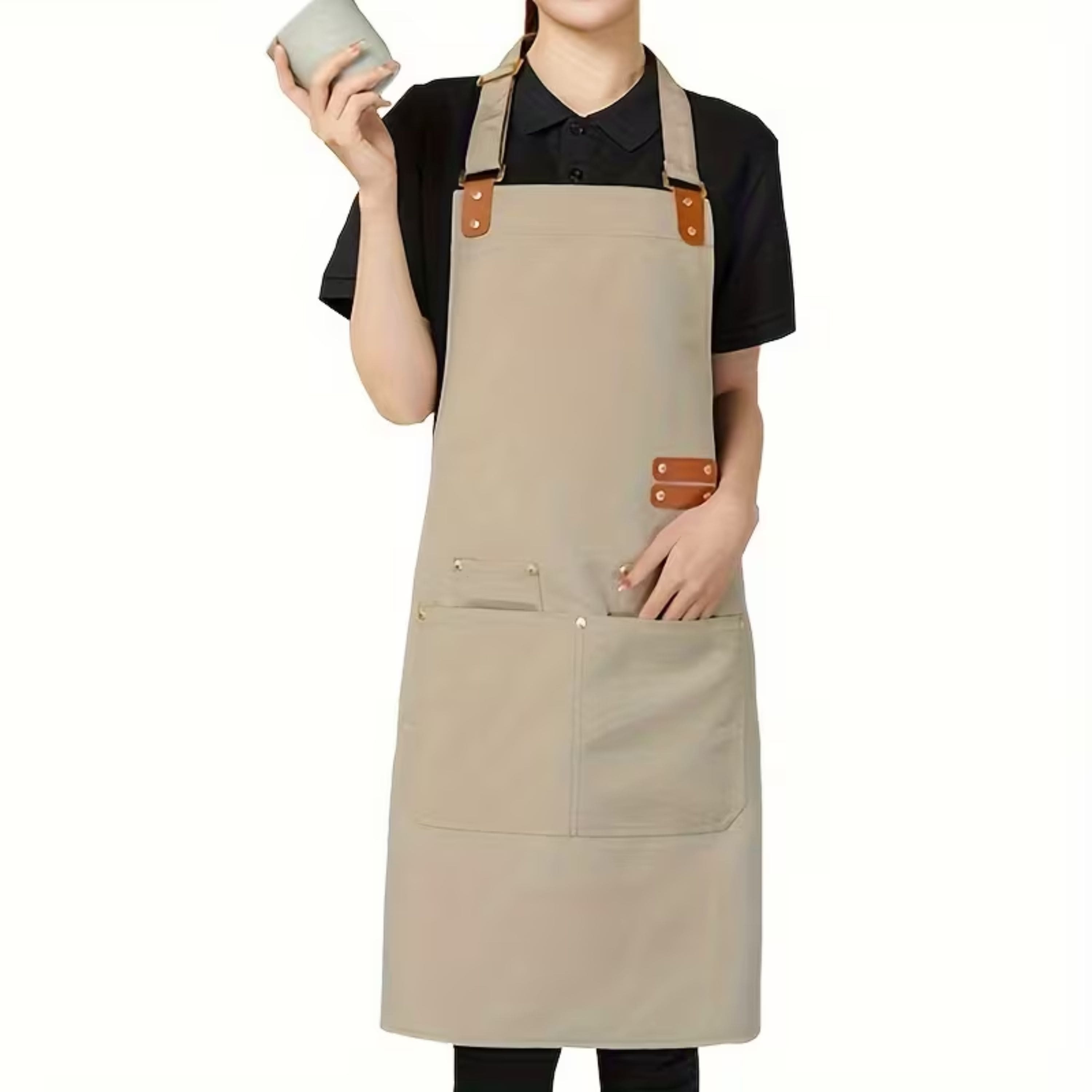 Kitcheniva - Premium Canvas Apron, For Cooking, Working, Arts & Crafts - Khaki price history on PriceWatchPro