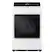 Front. LG - 7.3 Cu. Ft. Smart Electric Dryer with Steam and EasyLoad Door - Alpine White.