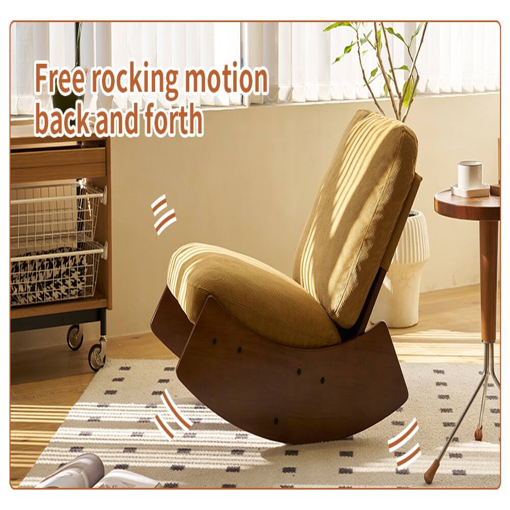 Free rocking motion back and forth
