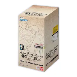 BANDAI NAMCO Entertainment - One Piece Trading Card Game EB-02 Anime 25th Collection Booster Box Japanese Sealed
