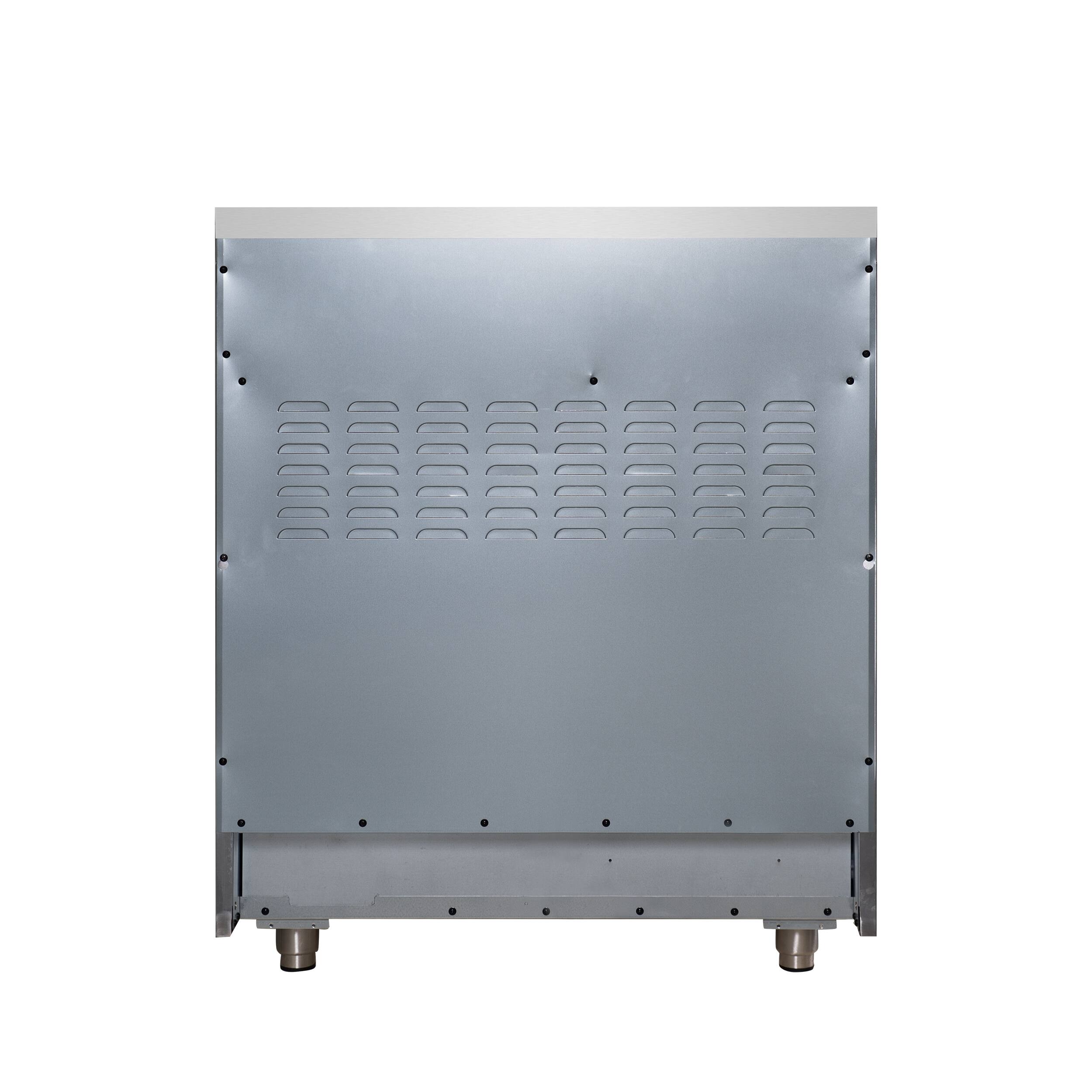 Alt View 5. Kucht - 30 Inch Induction Range in Stainless Steel with 4 Elements and Bridge Zone - Stainless Steel.