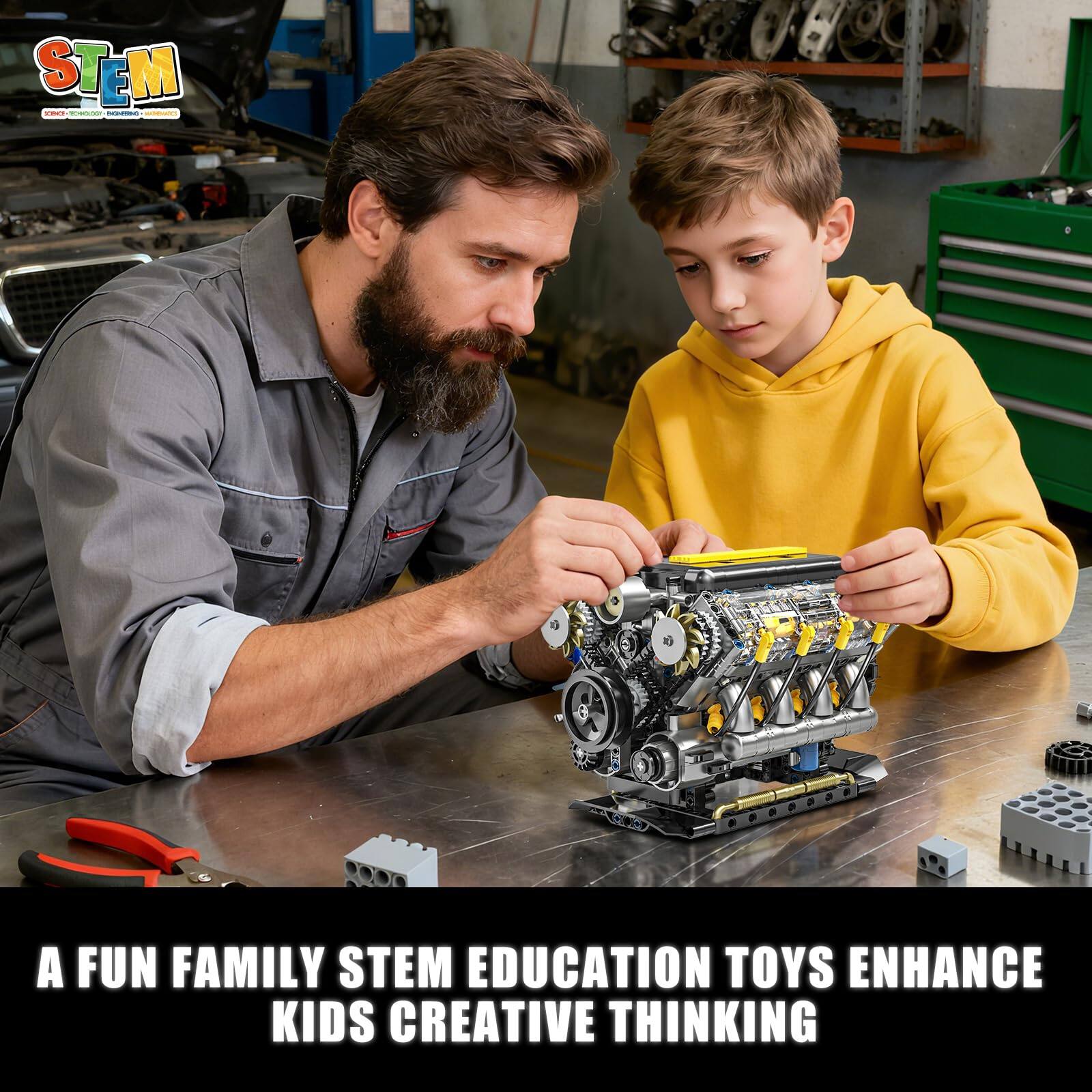 STEM - A FUN FAMILY STEM EDUCATION TOYS ENHANCE KIDS CREATIVE THINKING