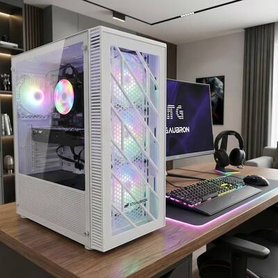 STGAubron Gaming PC Computer Desktop, GTX 1660 Super 6G, Intel STGAubron Gaming PC Computer Desktop, GTX 1660 Super 6G, Intel