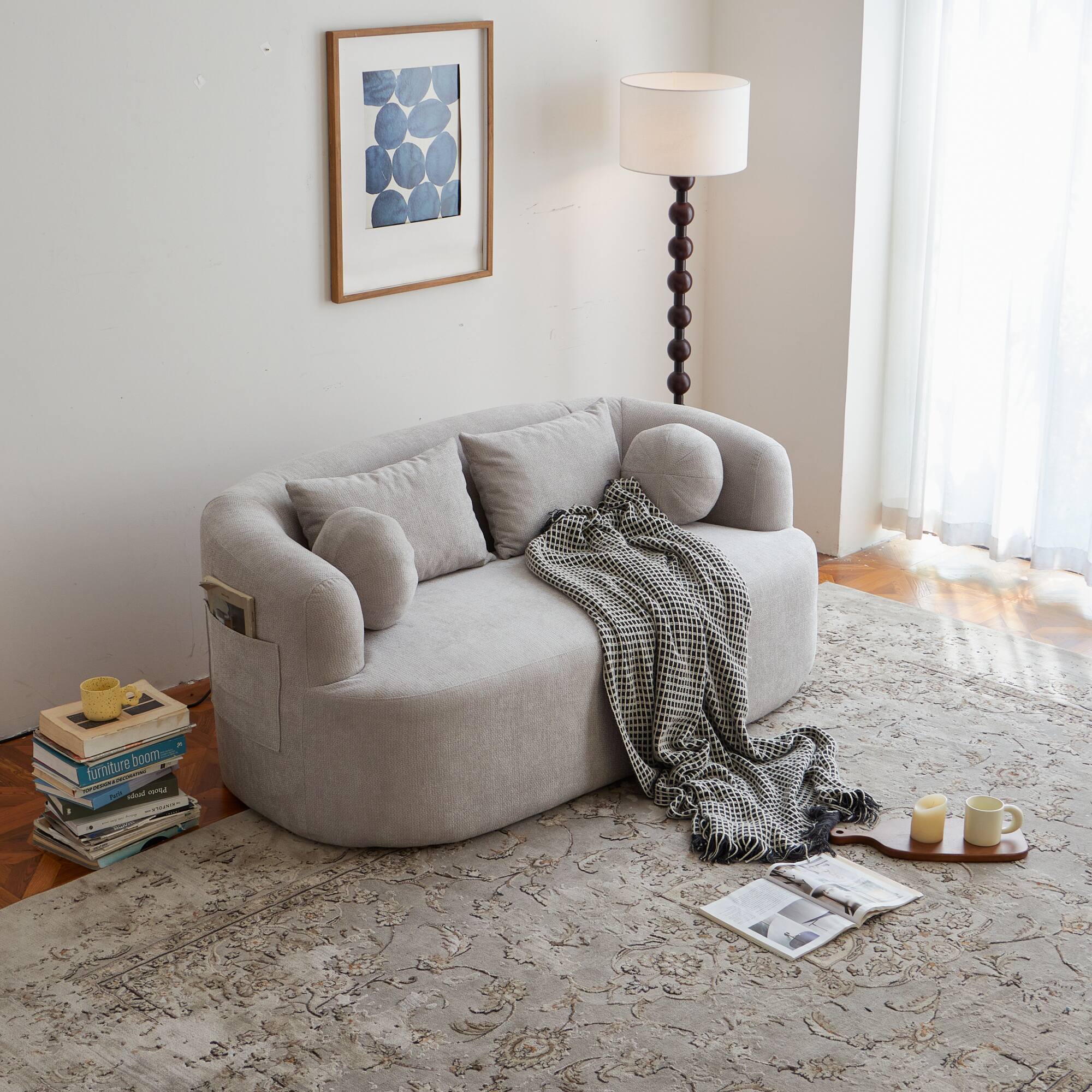 Sure, here is the corrected and grouped text from the image:

- furniture boom
- inad. O