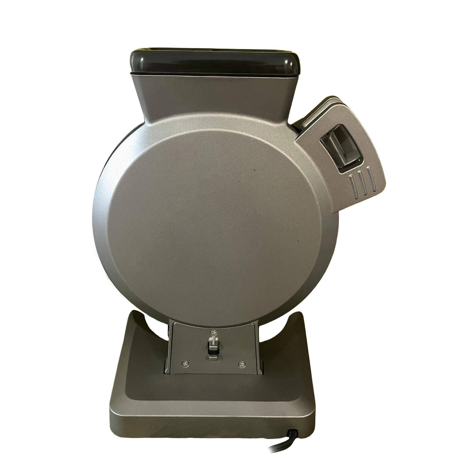 Angle. Cuisinart - WAF-V200 Vertical Waffle Maker - Aquamarine.