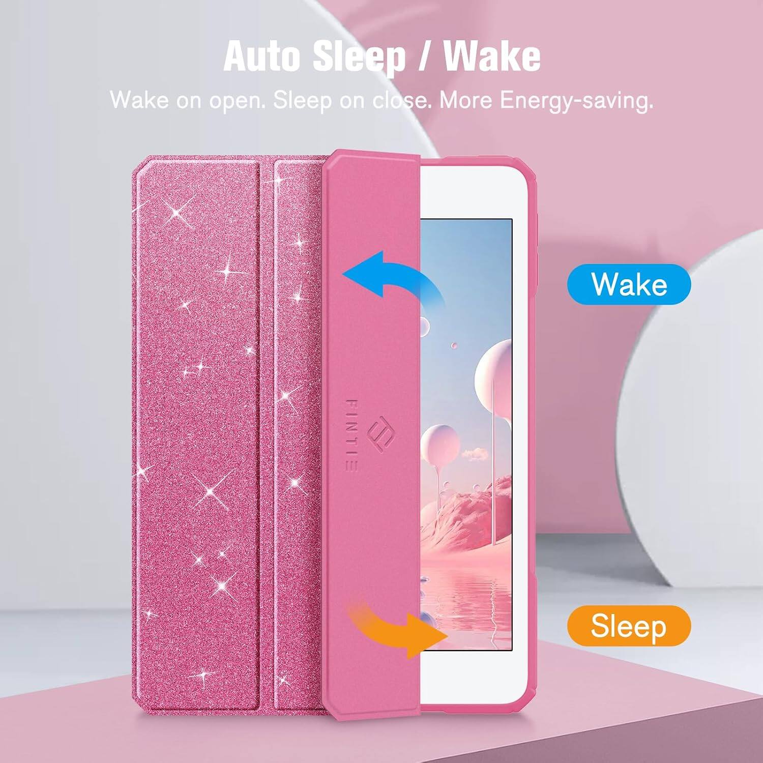 Auto Sleep / Wake  
Wake on open. Sleep on close. More Energy-saving.