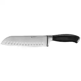 Henckels - Elan 7-inch Hollow Edge Santoku Knife - Stainless Steel