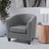 Left. CorLiving - Elwood Tub Chair - Grey.