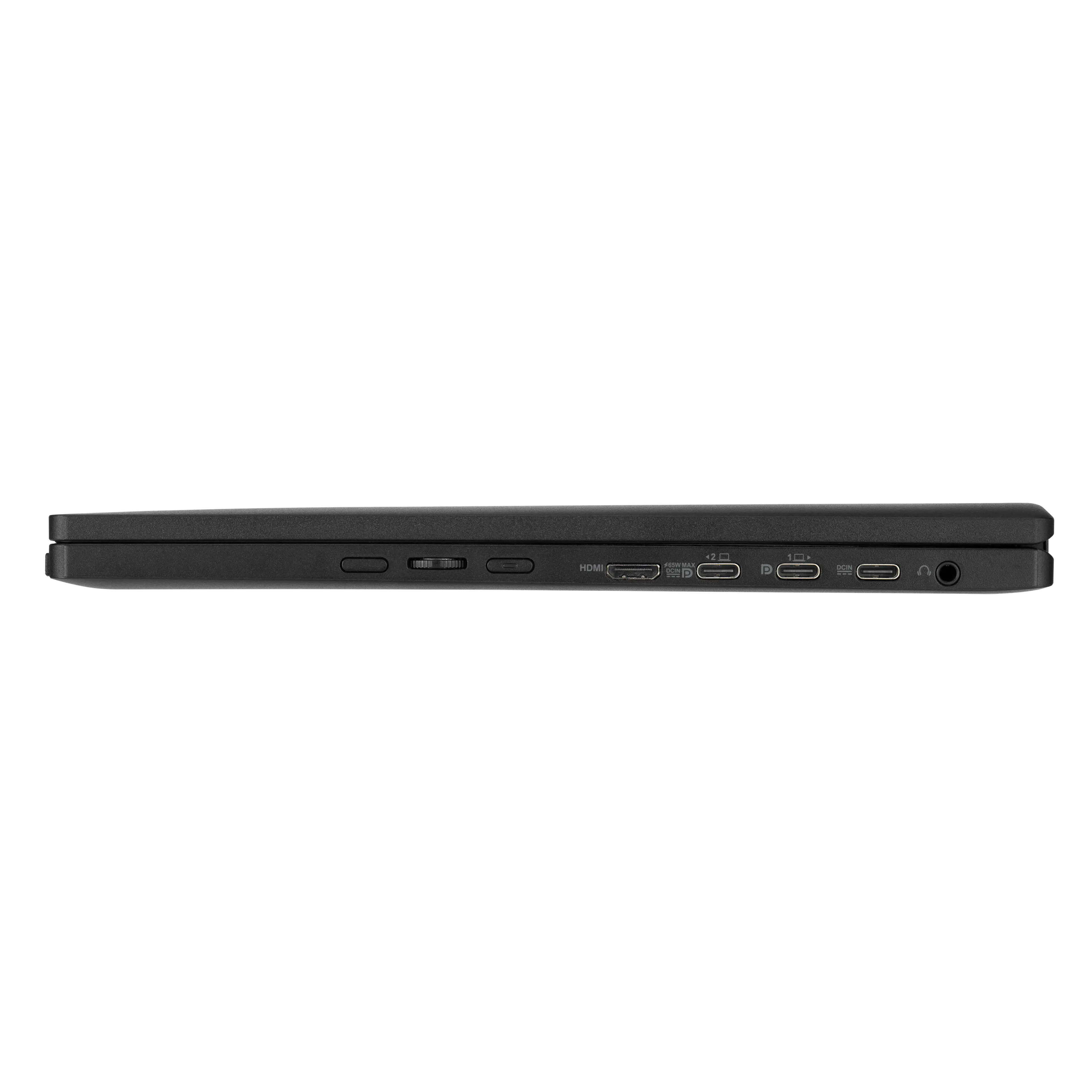 Alt View 9. ASUS - ZenScreen Duo 14" FHD+ IPS Portable Dual Monitor with Ergo Kickstand and 360-Degree Rotation (Mini-HDMI, USB-C) - Black.