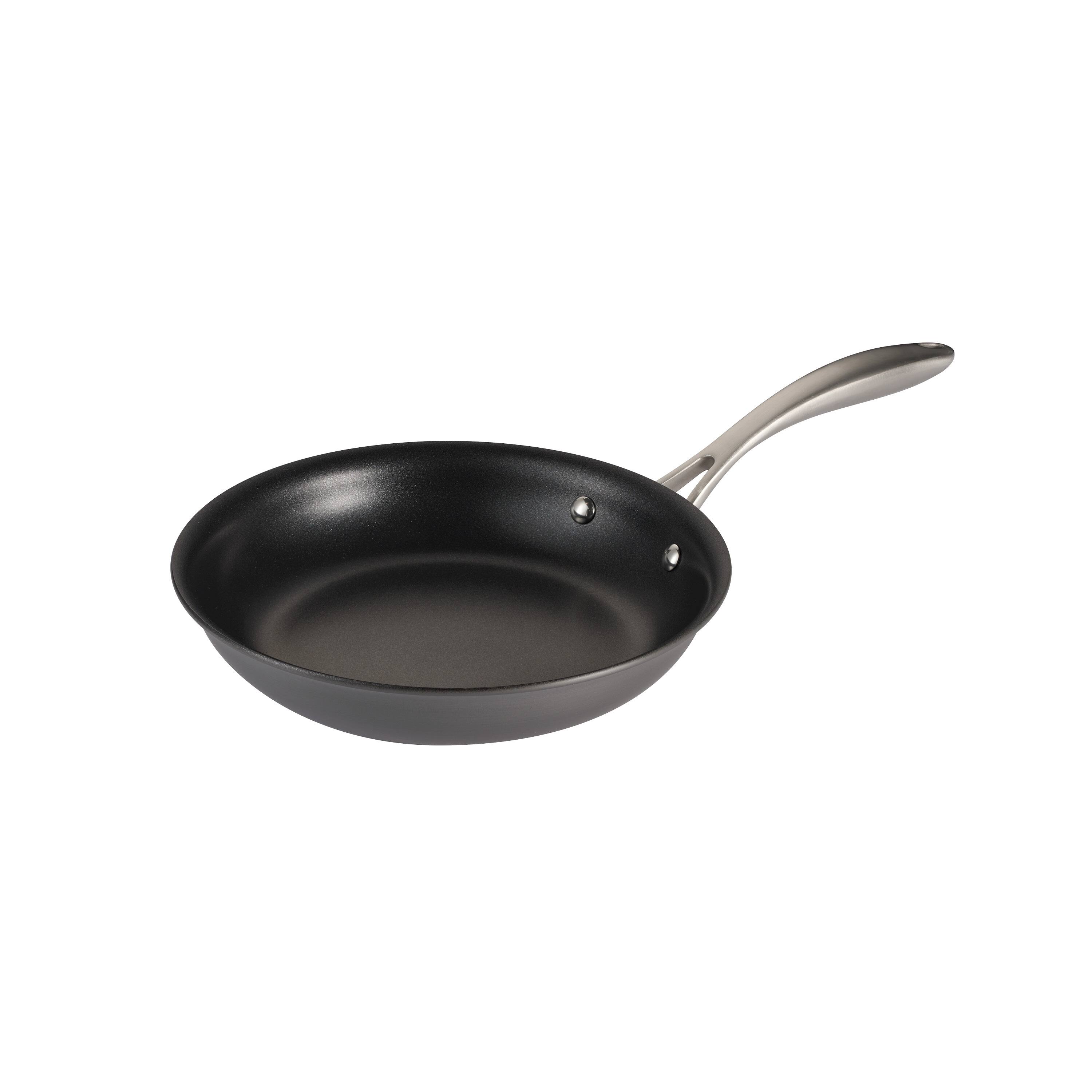 Angle Zoom. Tramontina - Gourmet 10" Round Saute Pan - Gray.