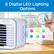 6 Digital LED Lighting Options
Micro USB charging cable included
BLACK+DECKER
Press to choose a different color