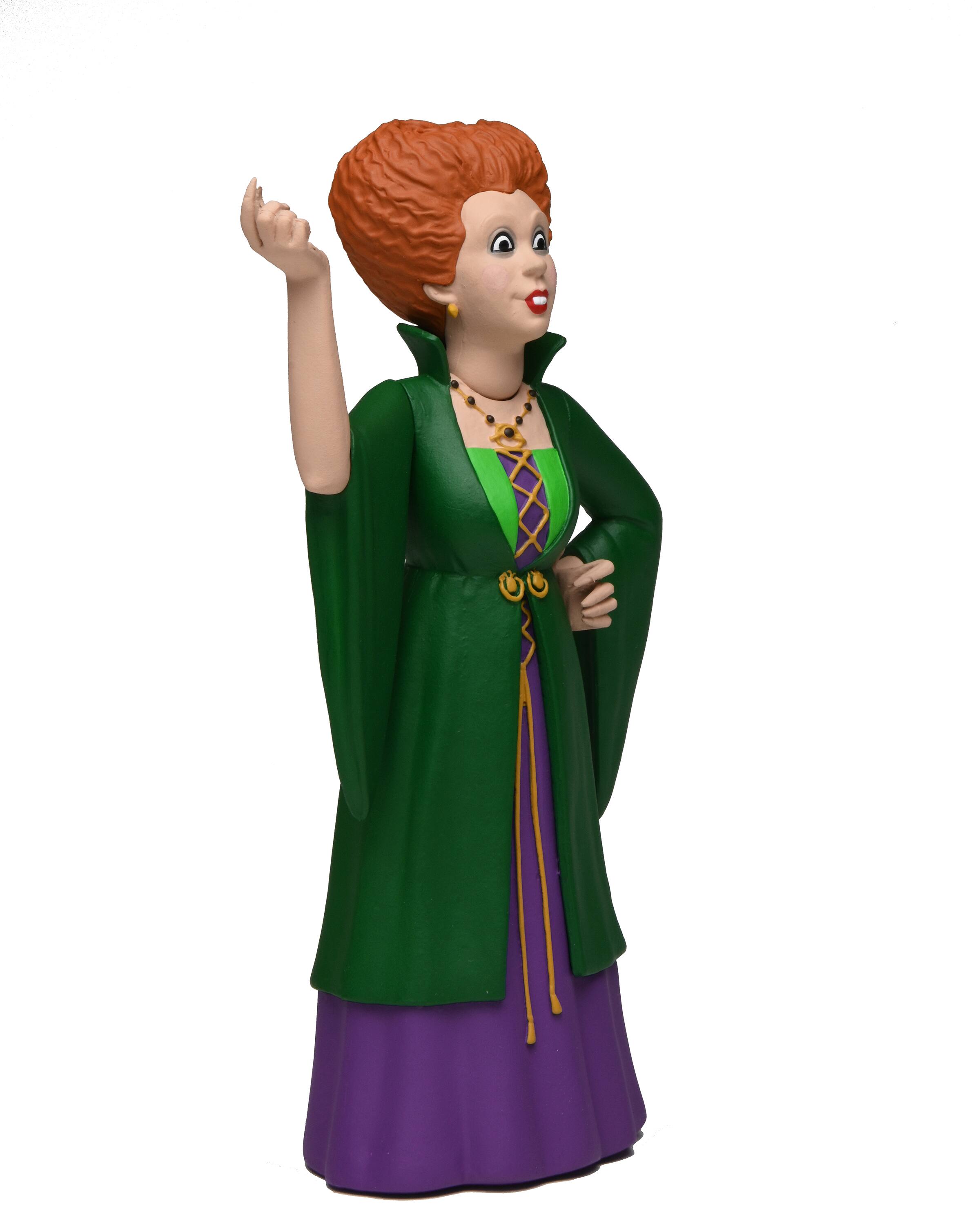 Angle. NECA - Hocus Pocus 6” Scale Action Figure – Toony Classics Winifred Sanderson.