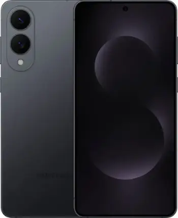 Front. Samsung - Galaxy S25 Edge 256GB - Titanium Jet Black.