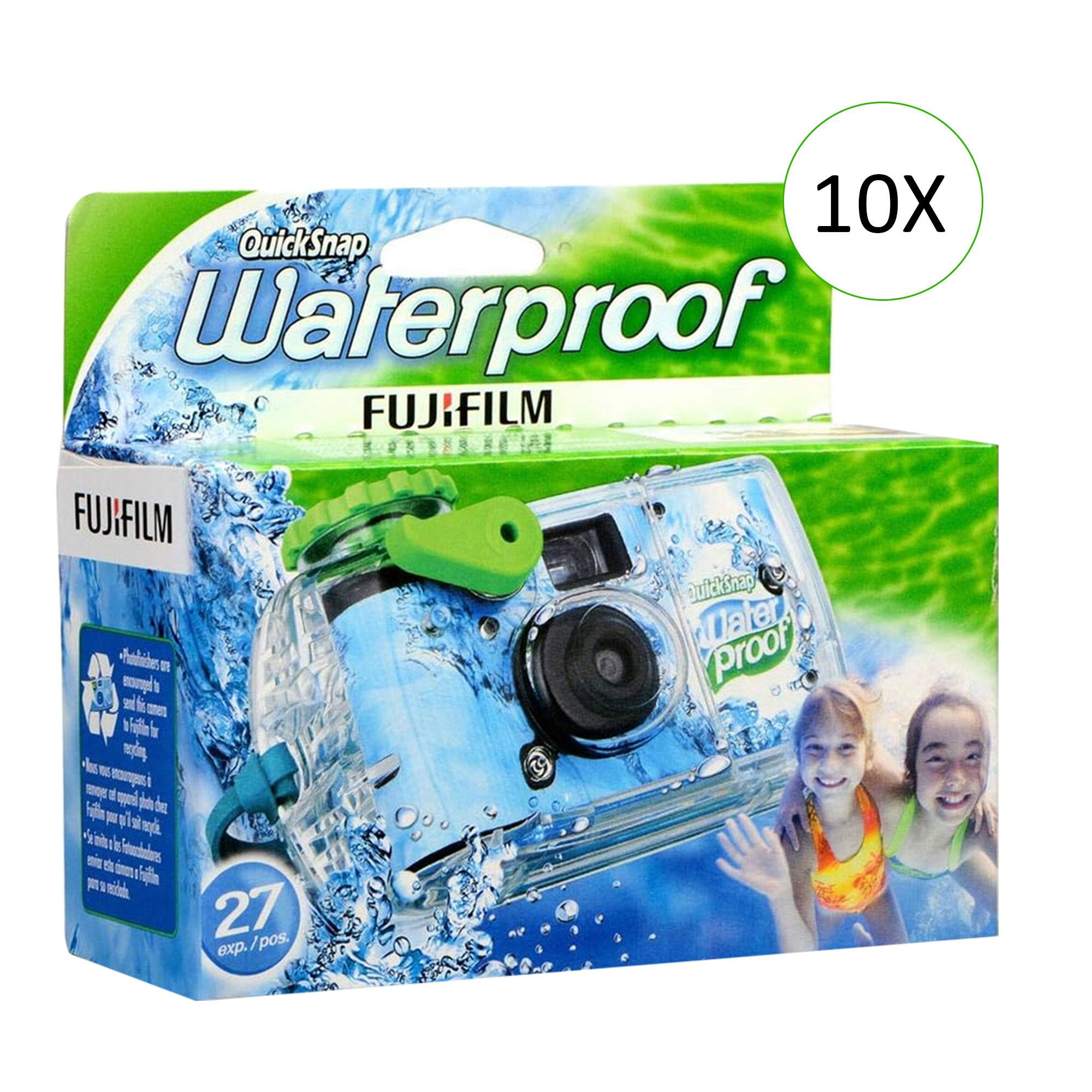 10X QuickSnap Waterproof FUJIFILM  
FUJIFILM QuickSnap Waterproof  
27 exp./pos.