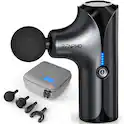 Pocket-Sized Deep Tissue Mini Massager Gun with 4 Massage Head & Carry Case