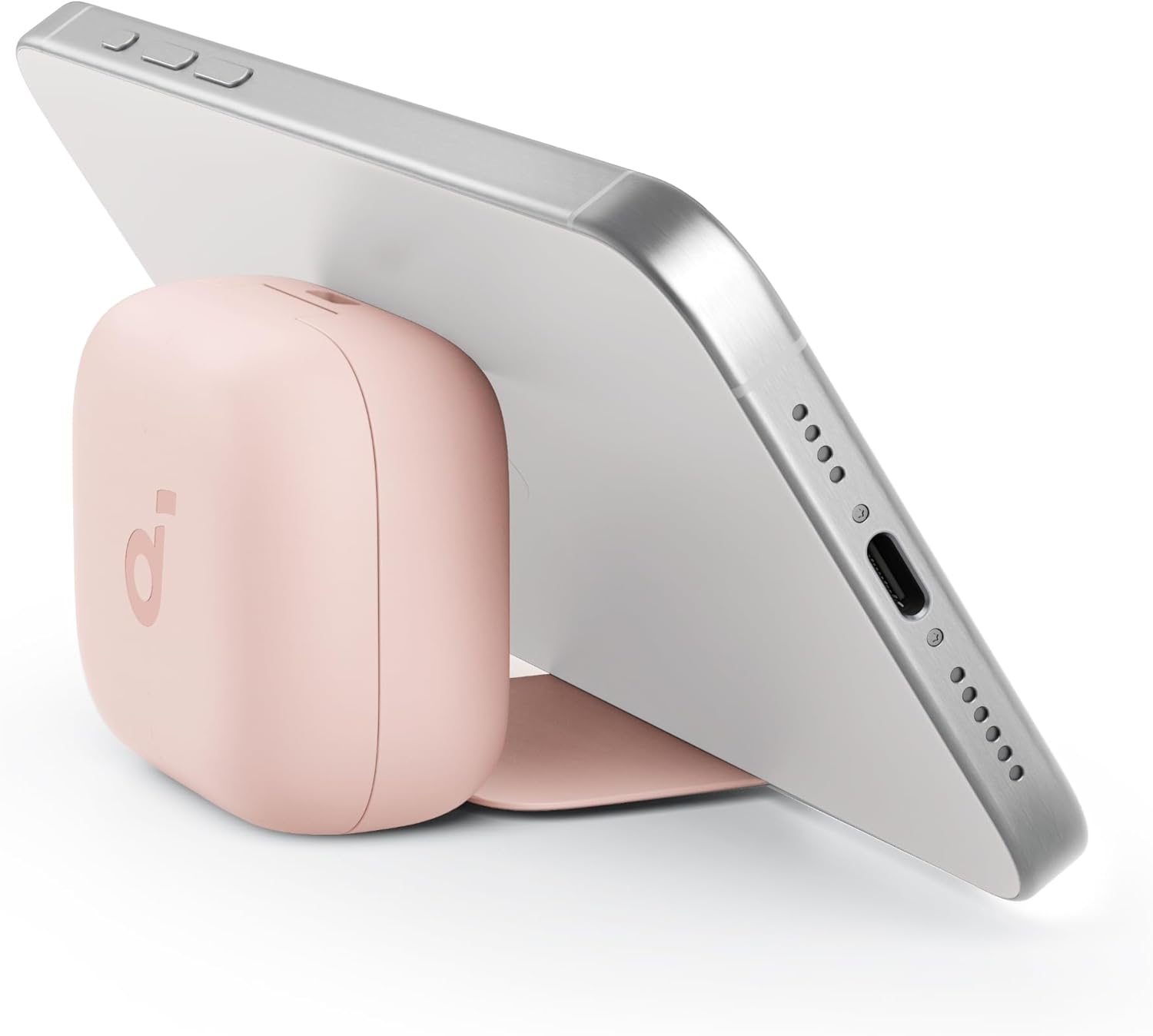 Back. Soundcore - Soundcore - by Anker P30i True Wireless Noise Cancelling Earbuds - Pink - Pink.