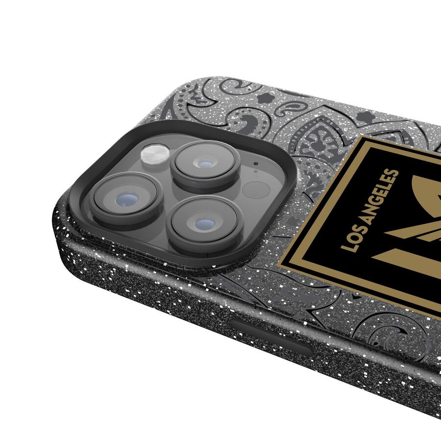 Keyscaper MLB Los Angeles Angels iPhone Bling Case 15 Pro Max Black