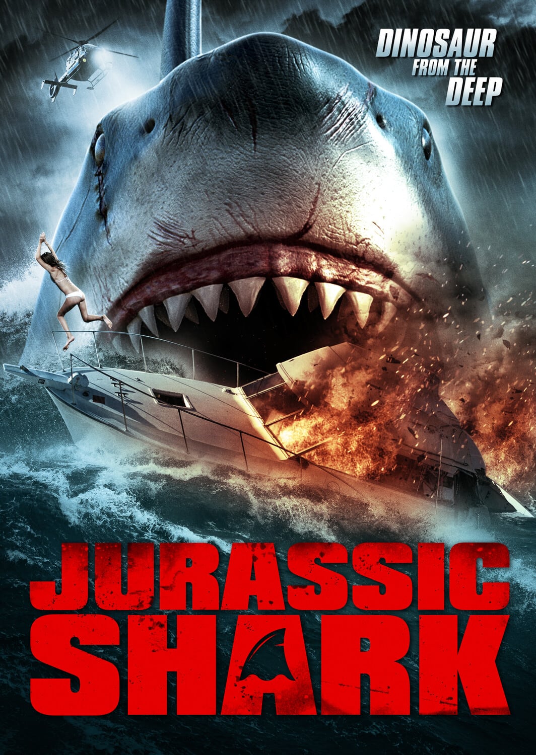Front. Jurassic Shark   - DVD.