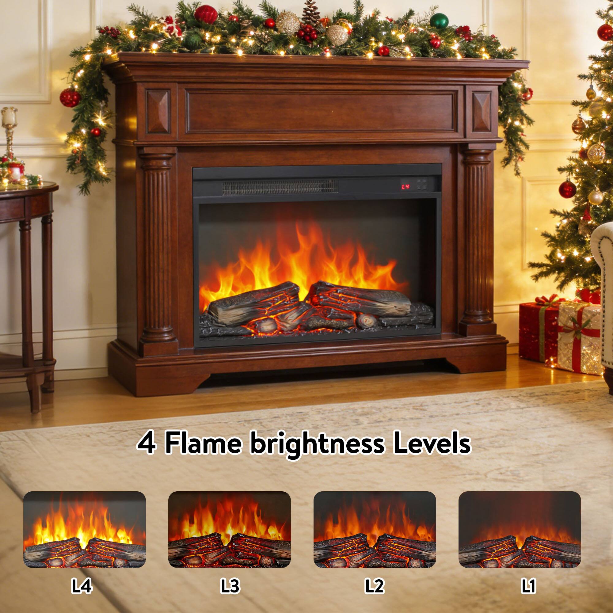 4 Flame brightness Levels

L4 L3 L2 L1