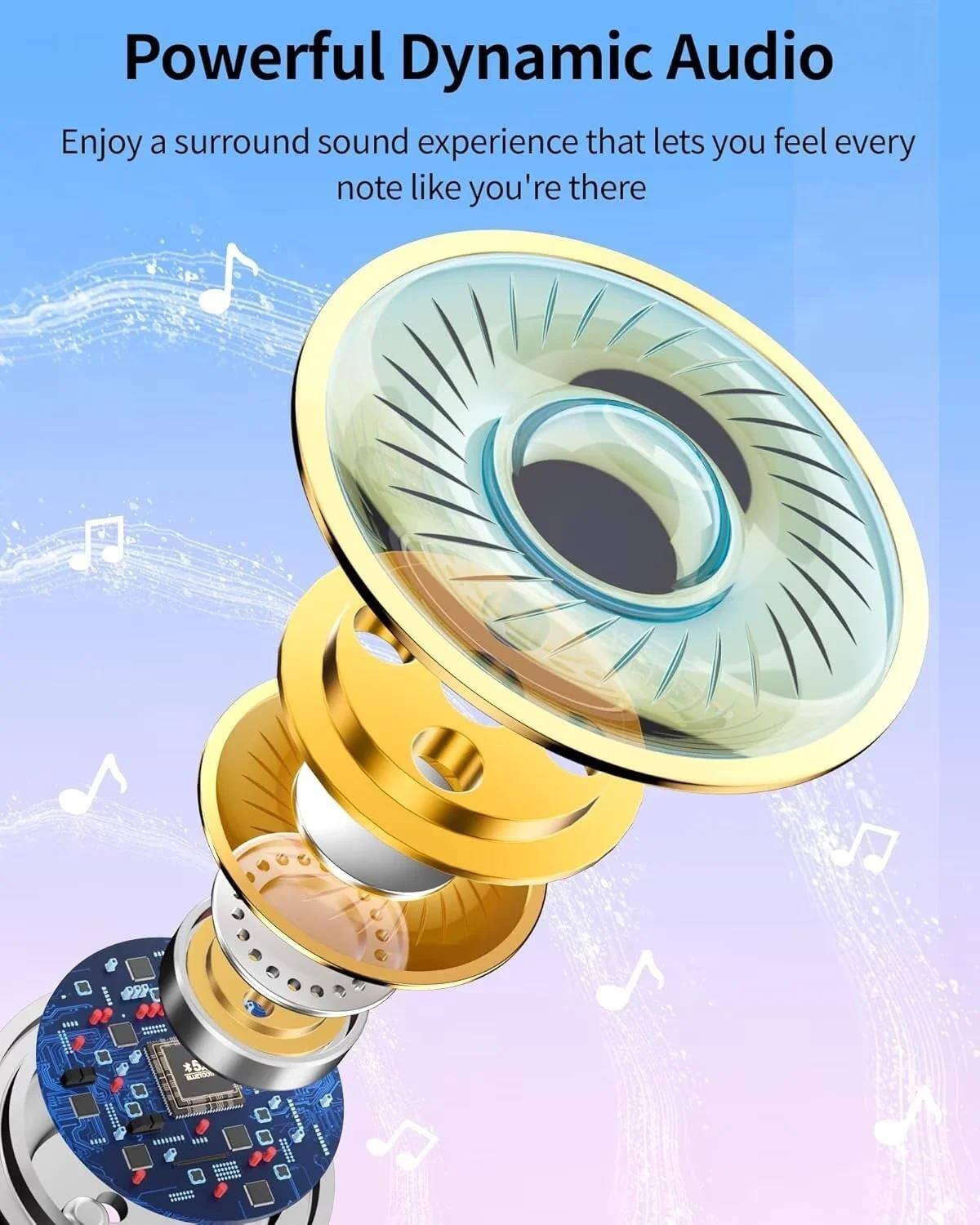 Powerful Dynamic Audio  
Enjoy a surround sound experience that lets you feel every note like you're there