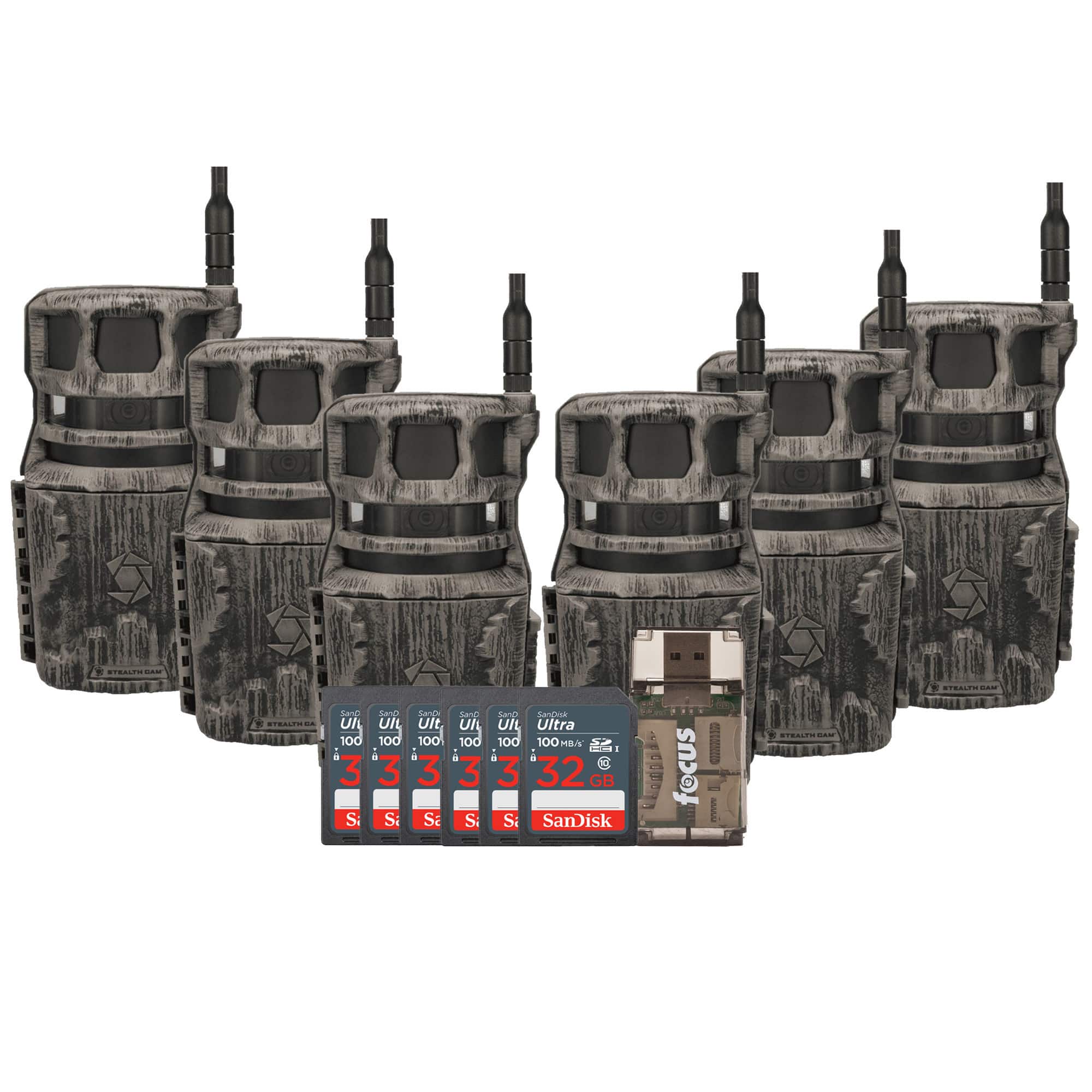 Stealth Cam - Revolver 40MP Pro 360 Degree Cellular Trail Camera 6 Pack Bundle price history on PriceWatchPro