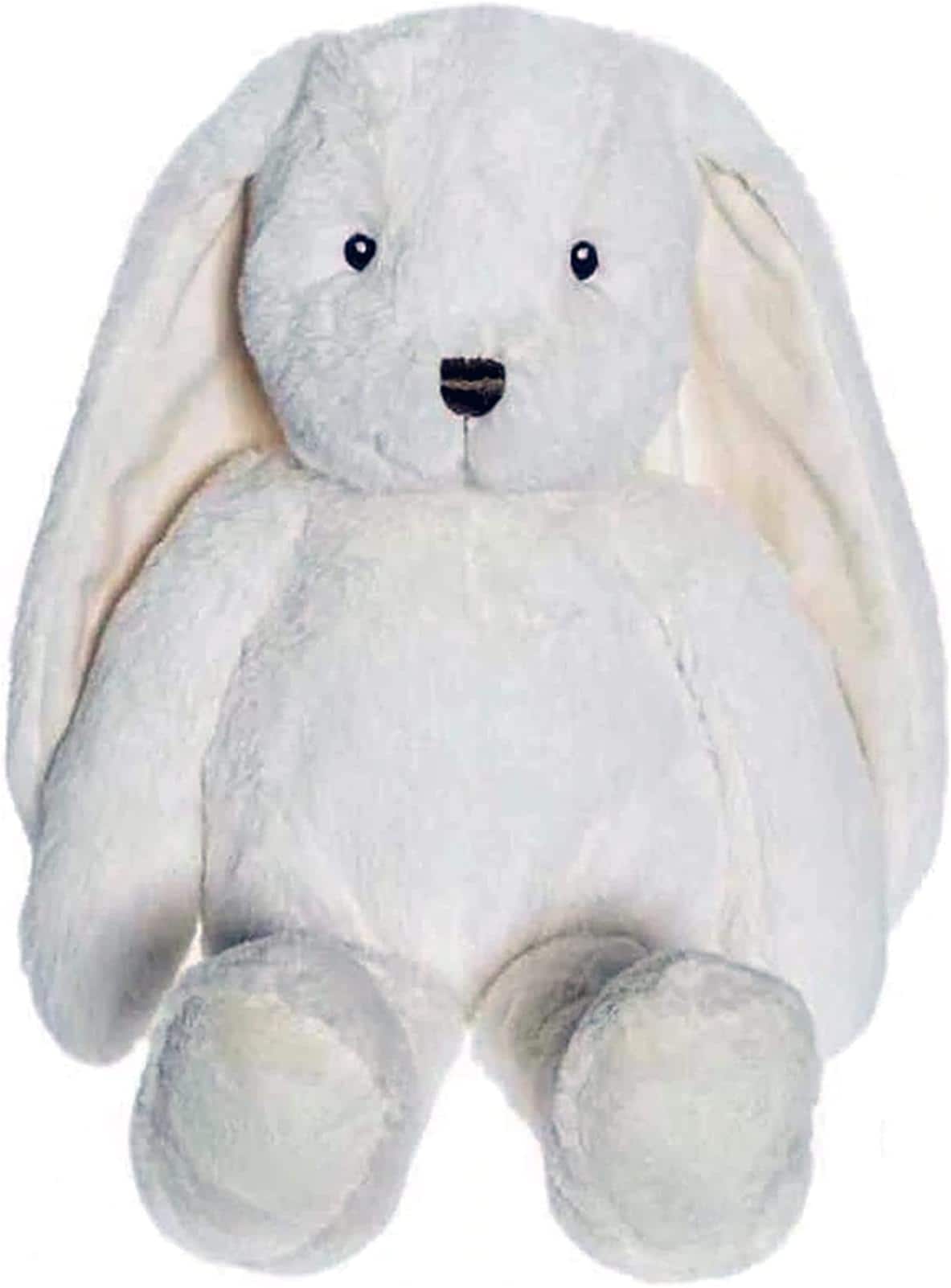 TriAction Toys - Teddykompaniet Large Cream Bunny Plush - White
