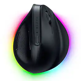 Razer - Pro Click V2 Optical Gaming Mouse with Vertical 6-Button Ergonomic Design - Wireless - Black