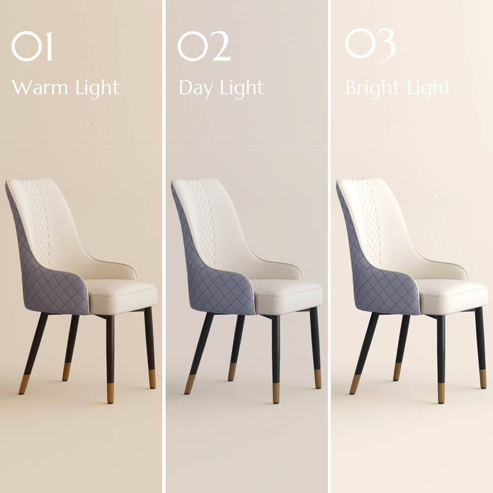 01 Warm Light  
02 Day Light  
03 Bright Light