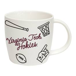 Logo Brands - Virginia Tech Hokies 18oz. Playmaker Mug - Multicolor