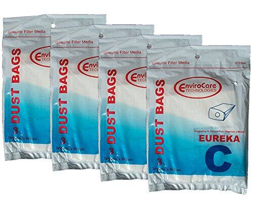 Genuine Filter Media  
Envi TEC  
DUST BAGS  
6179W  
Designed for EUREKA  
C