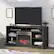 Left. Ameriwood Home - Hendrix 55" TV Stand with Electric Fireplace - Black Oak.