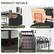 PRODUCT DETAILS
- Detachable spoon fork drain holder
- Independent cutting board rack
- Non-slip foot mat
- Double bowl rack
- Inverted U-shaped cup holder