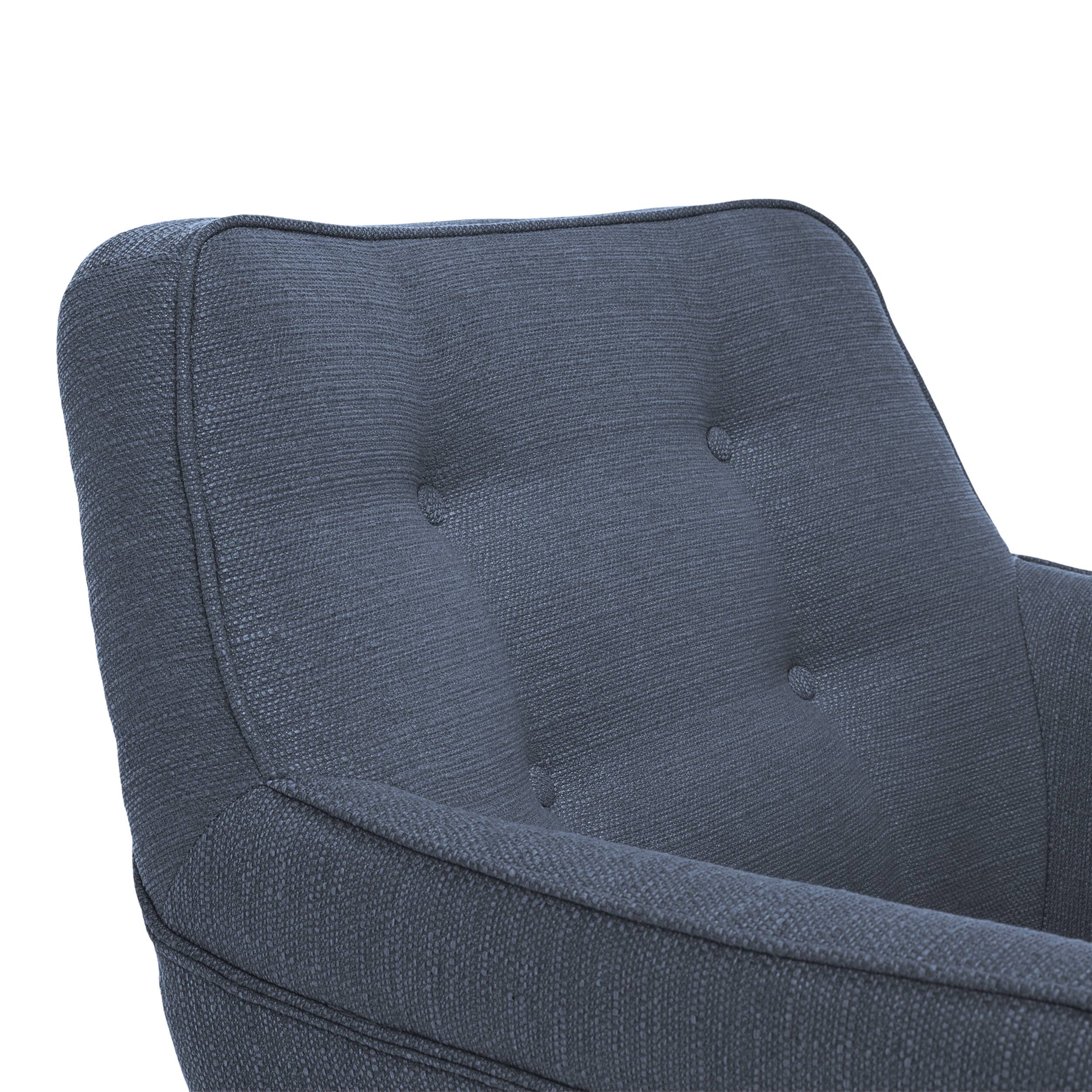 Alt View 16. Serta - Ashland Memory Foam & Twill Fabric Home Office Chair - Blue.