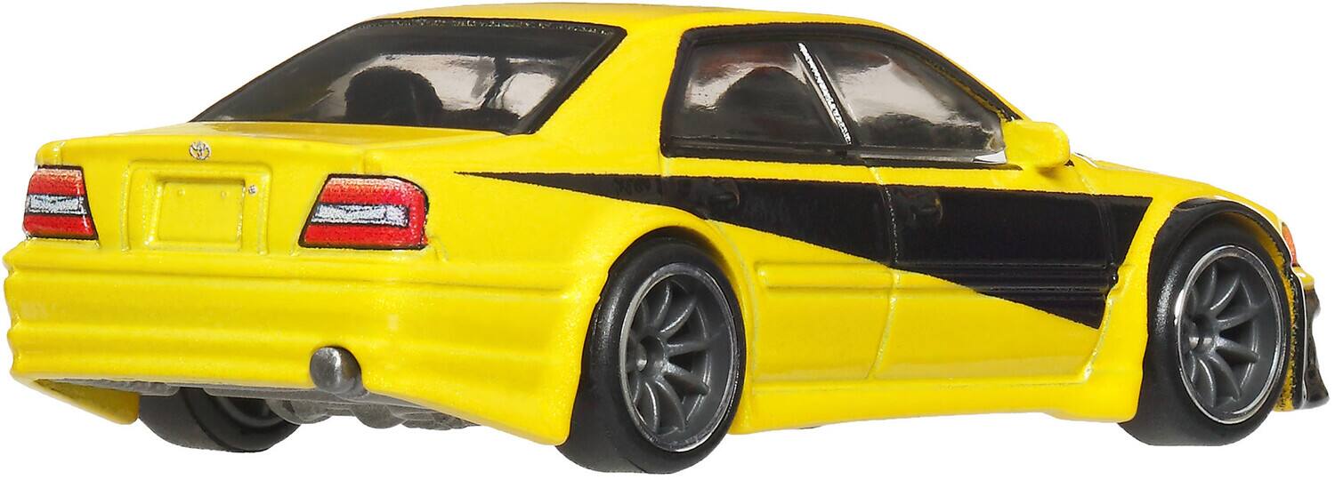 Alt View 4. Mattel - Mattel - Fast & Furious Hot Wheels Premium: 1998 Toyota Chaser JZX100   - COLLECTIBLES - Multicolor.