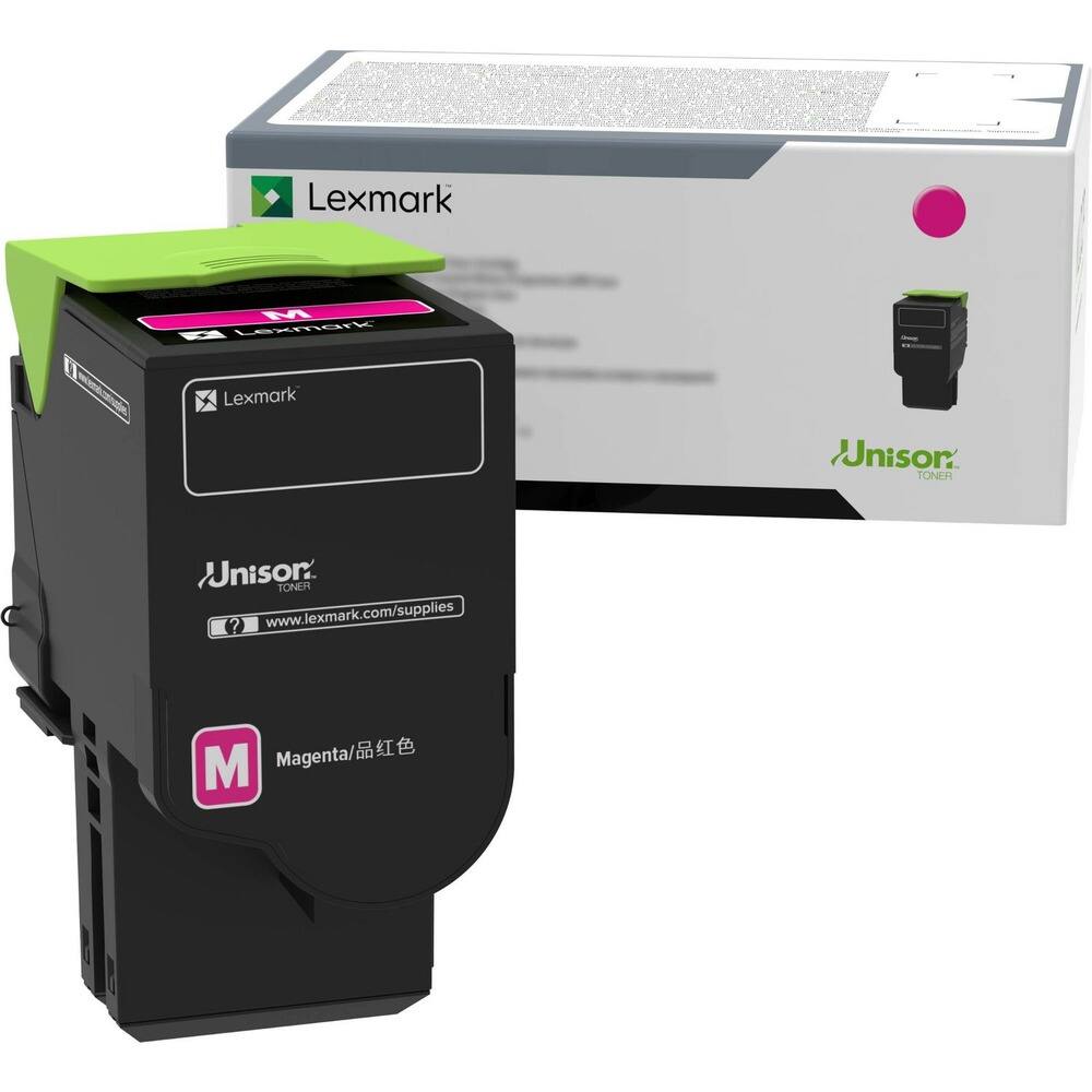 Lexmark Unison TONER  
Magenta/品红色  
www.lexmark.com/supplies