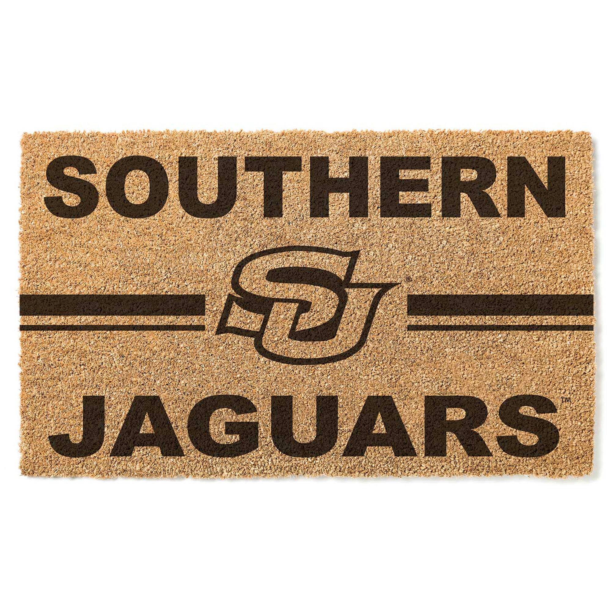 Southern University Jaguars 18" x 30" Team Logo Doormat