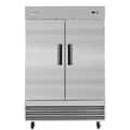 Koolmore - 54 in. Commercial Two-Door Reach-In Refrigerator - 47 Cu Ft. RIR-2D-SS - Stainless Steel