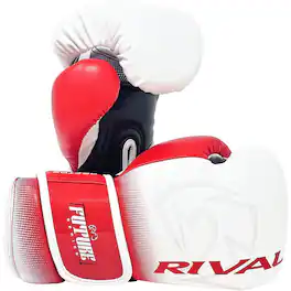 RIVAL - Boxing Youth RB-FTR2 Future Bag Gloves - Medium - /Black/Red - White
